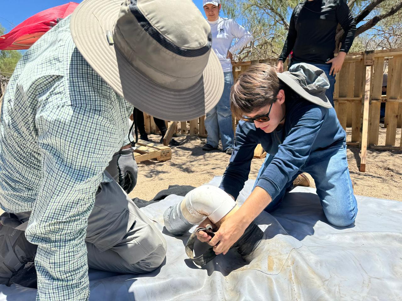 person capturing an image